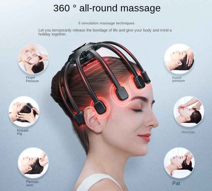 Rechargeable Electric Scalp Massager