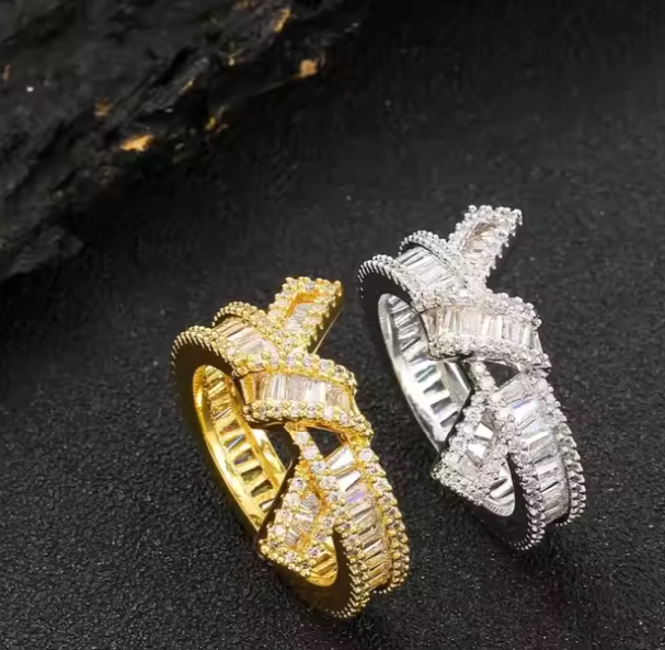 Zircon Silver Ring Fashion